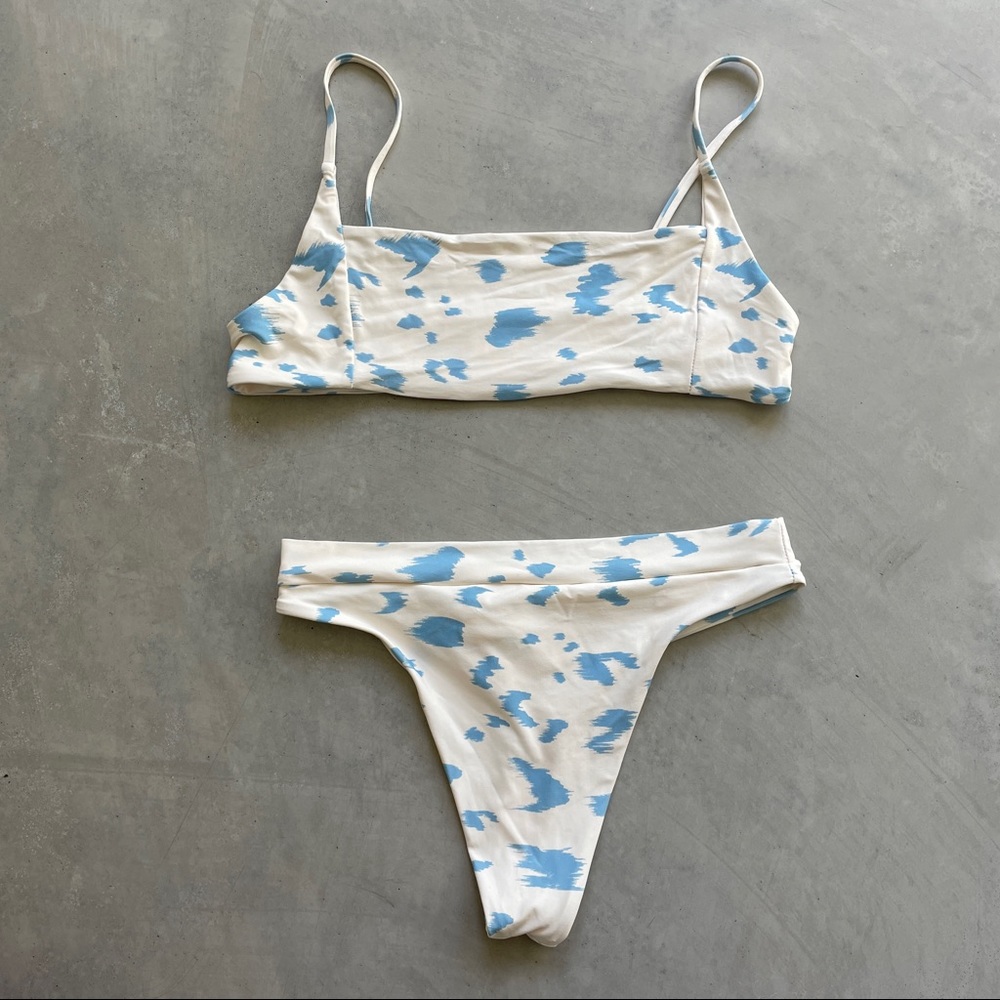 Stone Fox Swim Thong Bikini Zen Spot S/M